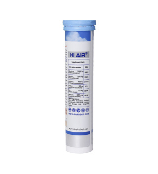 قرص جوشان مولتی ویتامین مدل Hi Air بسته 20 عددی های هلث - 01