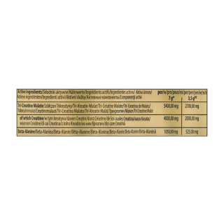 پودر کراتین Cm3 مدل Gold Core با طعم طالبی وزن 500 گرم ترک نوتریشن - 02