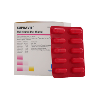 کپسول ایران دارو مدل Multivitamin Plus Mineral بسته 100 عددی - 01