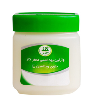 وازلین معطر حاوی ویتامین E حجم 125 میلی لیتر کنز