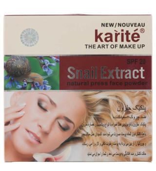پنکک حلزون دارای SPF20 حجم 60 گرم کاریته - 01