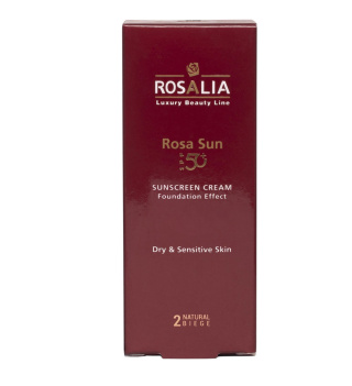 کرم ضد آفتاب رزالیا مدل Rosa Sun با SPF50 مناسب پوست خشک حجم 40 میلی لیتر - 01