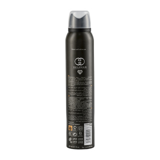 اسپری بدن مردانه مدل Anker Noir 106 حجم 200 میلی لیتر دلوان - 01