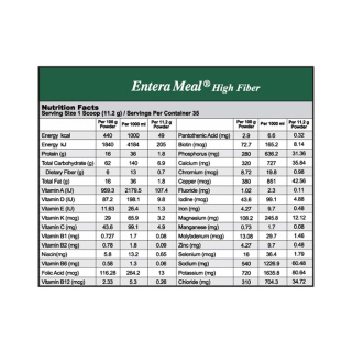 پودر فیبر بالا کارن مدل Entra Meal با طعم وانیل وزن 400 گرم - 01