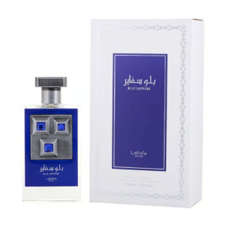 ادو پرفیوم لطافه Blue Sapphire حجم 100 میلی لیتر - 01