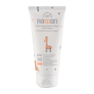 کرم ضد آفتاب دخترانه با SPF 30 حجم 40 میلی لیتر راسن