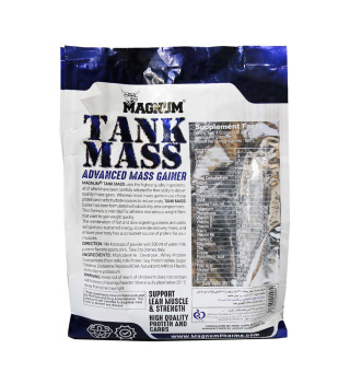 پودر افزایش وزن مگنوم مدل Tank Mass با طعم شکلات وزن 1818 گرم - 01