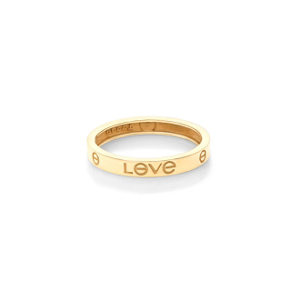 انگشتر طلا 18 عیار مدل کارتیه و LOVE سایز 55 ماوی گالری - 01