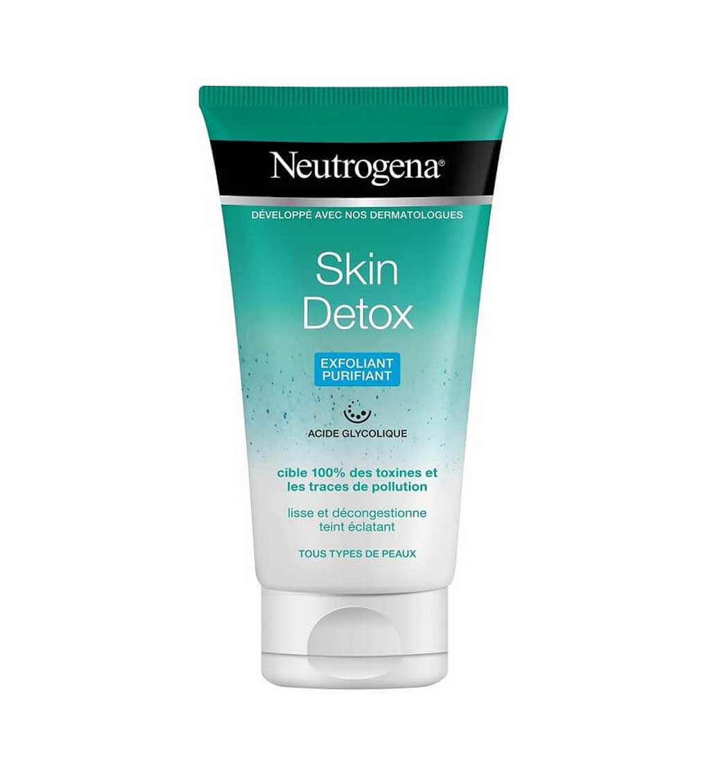 اسکراب پاکسازی کننده و جوانساز پوست صورت نوتروژینا مدل Skin Detox حجم 150 میلی لیتر نمای ۲