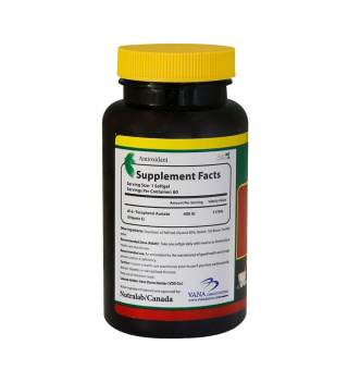 کپسول ژلاتینی Vitamin E 400 بسته 60 عددی نورم لایف - 01