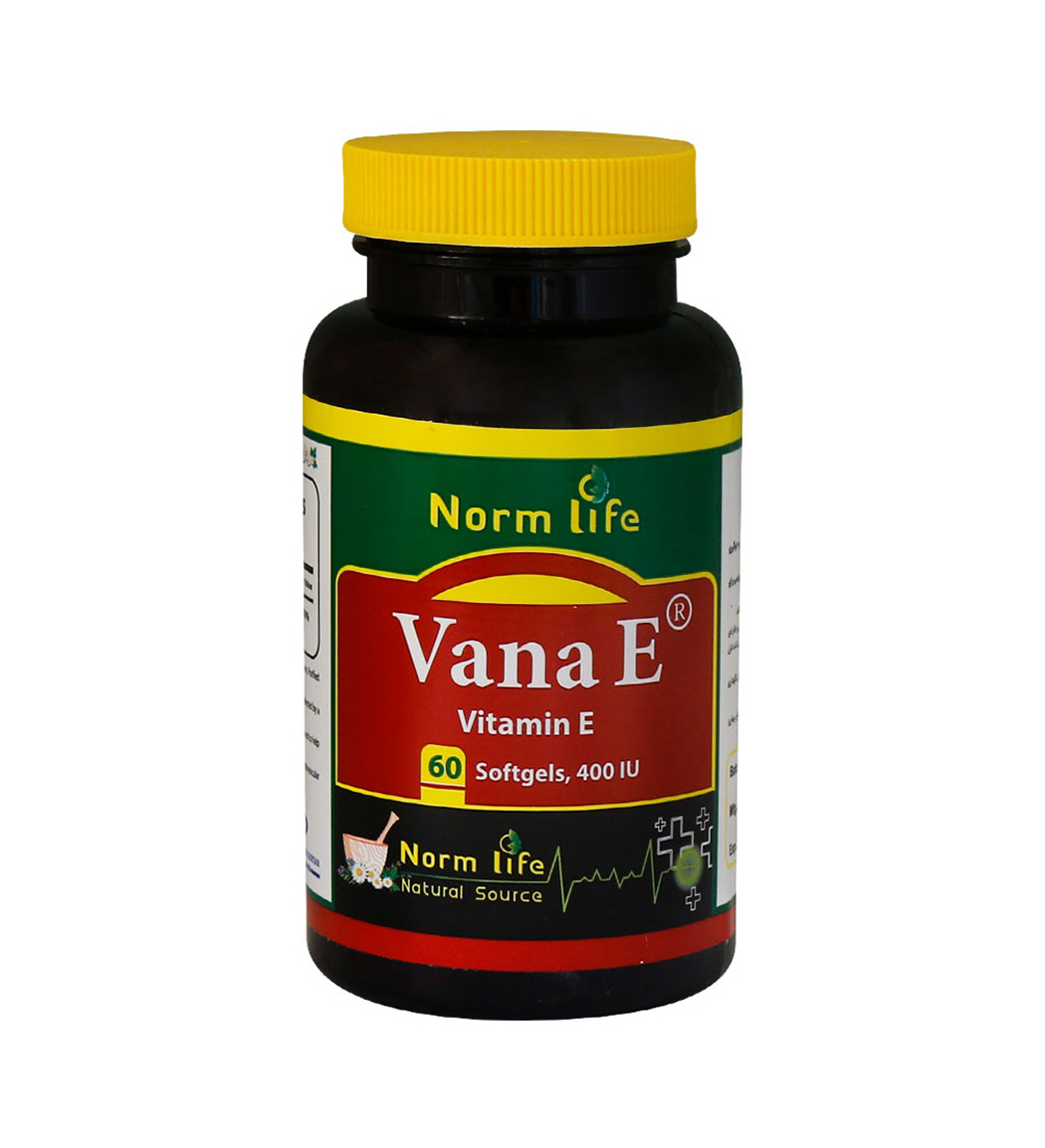 کپسول ژلاتینی Vitamin E 400 بسته 60 عددی