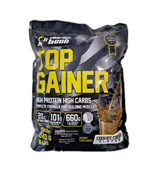پودر افزایش حجم دهنده فارماتک مدل Top Gainer وزن 4540 گرم