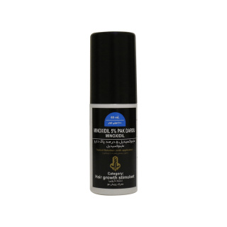 محلول رشد مو Minoxidil حجم 60 میلی لیتر پاک دارو