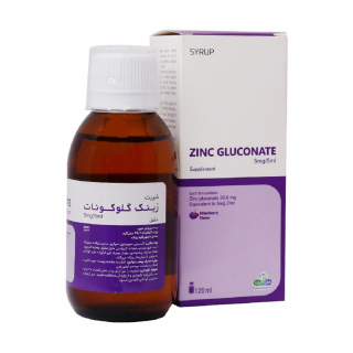 شربت زینک دارو افشان شایگان مدل Gluconate حجم 120 میلی لیتر - 01