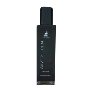 عطر جیبی مردانه مدل Silver Scent حجم 35 میلیلیتر الحمبرا