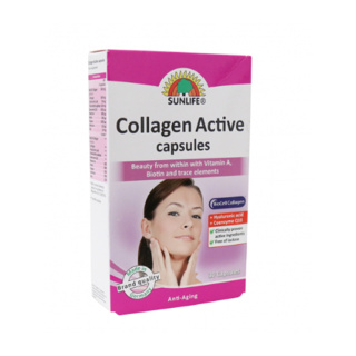 کپسول کلاژن اکتیو سان لایف بسته 30 عددی