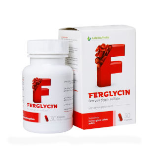 کپسول شیمی دارو مدل Ferrous Glycine Sulfate بسته 30 عددی - 01