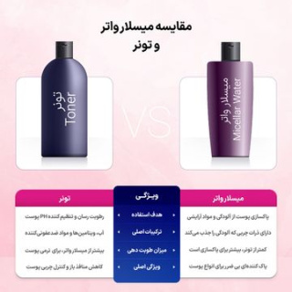 محلول پاک کننده صورت مناسب پوست معمولی حجم 200 میلی لیتر پالتا - 03