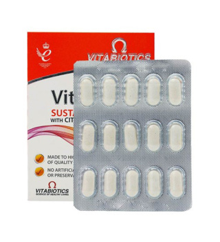 قرص Ultra Vitamin C 500 بسته 60 عددی ویتابیوتیکس - 01