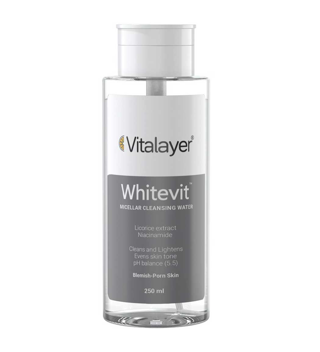 مسیلار واتر Whitevit حجم 250میل