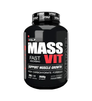 پودر افزایش وزن ویتاپ مدل Mass Vit وزن 2600 گرم