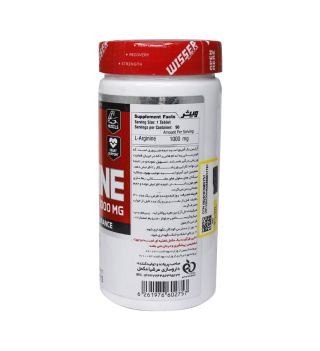 قرص ال آرژین 100 میلی گرم ویثر بسته 90 عددی - 01