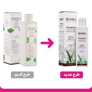شامپو ضد ریزش مو مدل Energizing مخصوص مو خشک و معمولی حجم 250 میلی لیتر بیونیج - 01