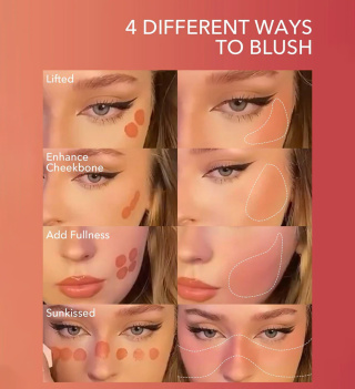رژگونه مایع شیگلم مات مدل Liquid Blush Matte حجم 5 میلی لیتر - 05