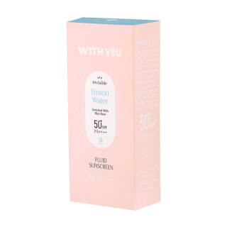 ضدآفتاب فلوئید بی رنگ با SPF 50 حجم 60 میلی لیتر ویت یو - 01