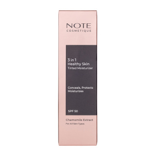 کرم مرطوب کننده رنگی 3 در 1 مدل Healthy Skin با SPF 50 حجم 30 میلی لیتر نوت - 01