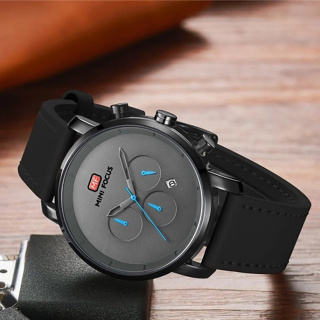 ساعت عقربه ای مردانه مینی فوکوس کد MF0102BK - 03