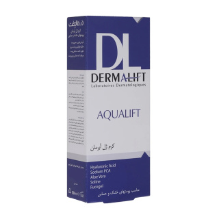 کرم ژل آبرسان مدل Aqualift مناسب پوست خشک و حساس حجم 50 میلی لیتر درمالیفت - 02